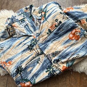 Pierre Cardin 100% cotton cruise tropical shirt